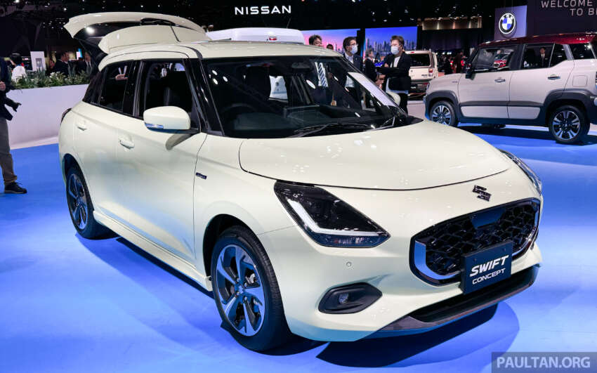 Suzuki Swift Concept 2024 didedah – bakal jadi model produksi generasi ke-4, enjin 3-silinder hibrid ringkas 1686635