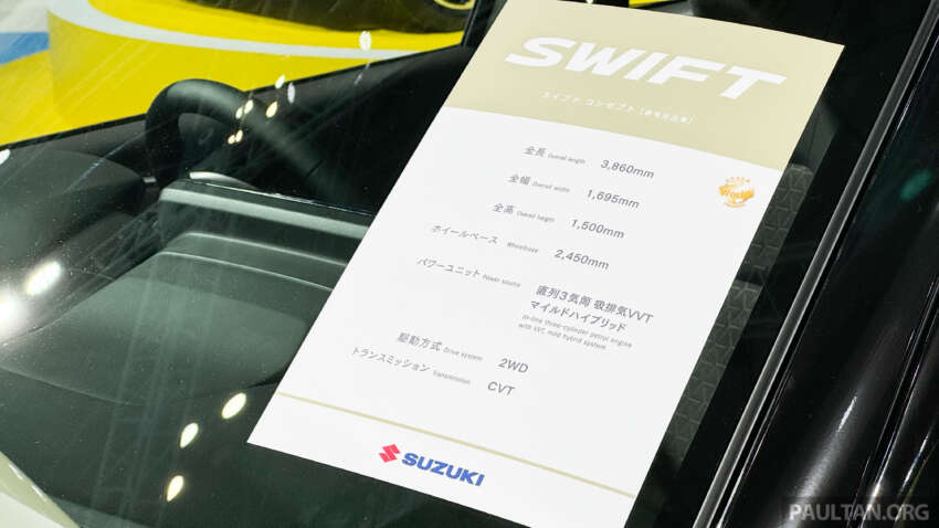 Suzuki Swift Concept 2024 didedah – bakal jadi model produksi generasi ke-4, enjin 3-silinder hibrid ringkas 1686639