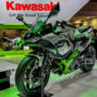 Kawasaki Ninja 7 Hybrid tampil di Tokyo, kuasa 69 PS