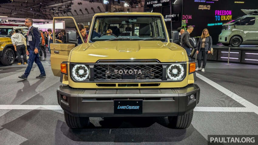 2024 Toyota Land Cruiser 70 Series facelift – new 2.8L turbodiesel, 6AT, active safety; still with key ignition 1686365