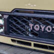 Toyota Land Cruiser 70 Series facelift 2024 – casis ladder frame asal, 2.8L Turbodiesel dari Hilux, ada TSS