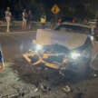 BMW dipandu lawan arus di Penang; dua cedera