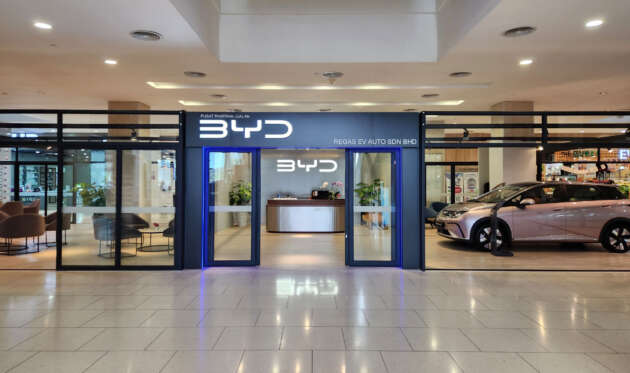 BYD opens new 3S centre in Alor Setar, Kedah; mall-concept showroom in City One Megamall, Kuching