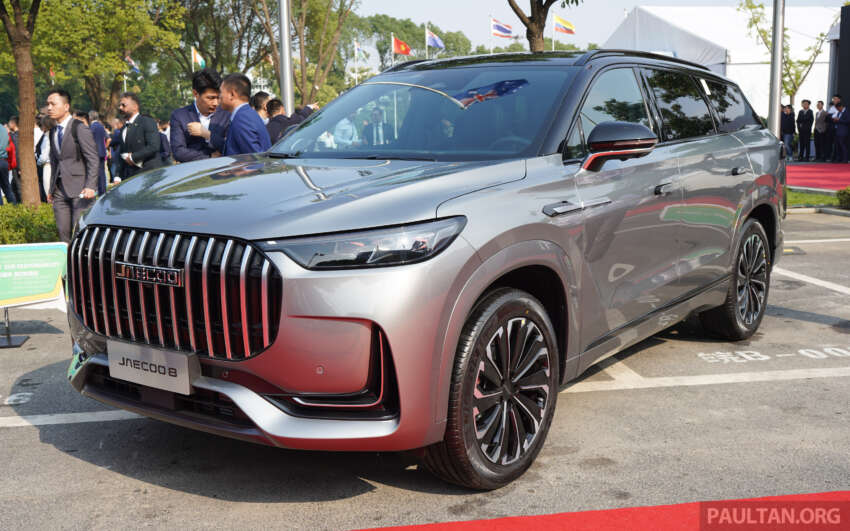 Chery Malaysia to launch three new SUVs over next two years – Jaecoo 7 and 8 in 2024; Omoda 9 in 2025 1680950