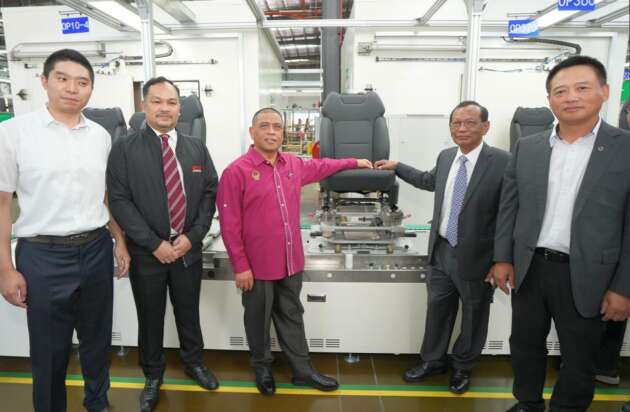 EPMB launches car seat manufacturing plant in Tg Malim – to supply Proton, 150k sets capacity per year