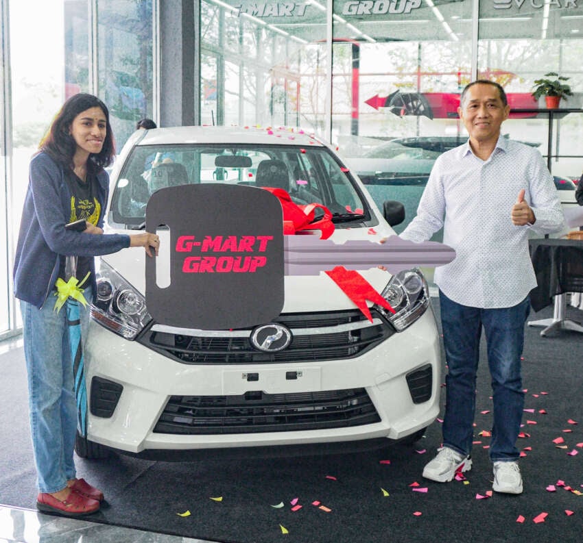 G-Mart Group delights customers with a lucky draw — Yamaha Ego Avantiz, Perodua Axia prizes awarded 1684006