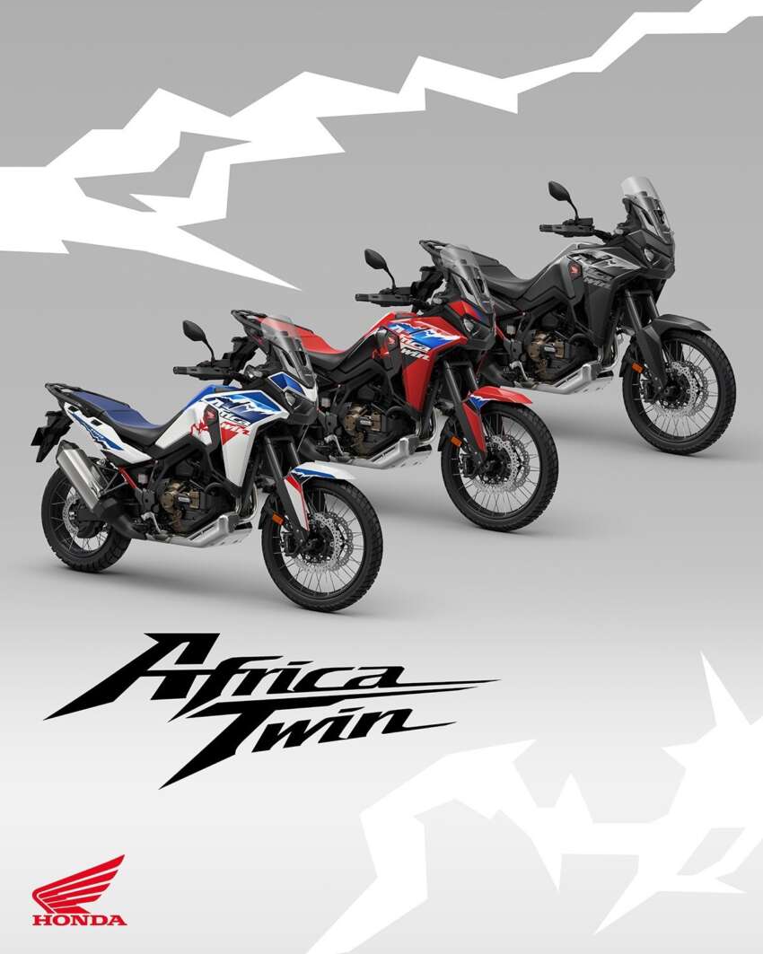 2024 Honda CRF1100L Africa Twin and Africa Twin Adventure Sports upgraded for next year 1676381