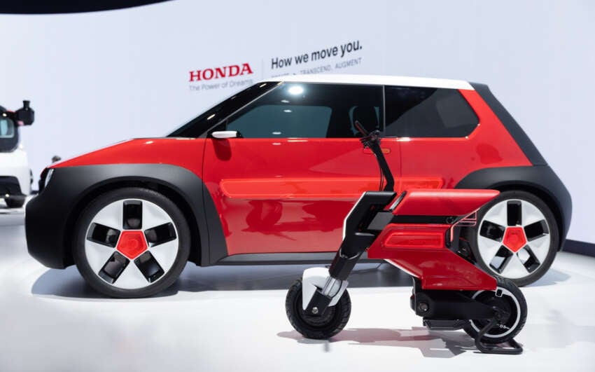 Honda Sustaina-C and Pocket concepts reimagine the original City and Motocompo pairing as modern EVs 1686346