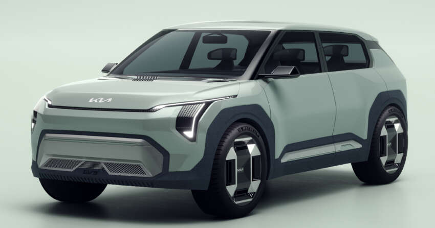 Kia Concept EV3, Concept EV4 unveiled – concepts suggest design direction for future SUV, sedan models 1679904