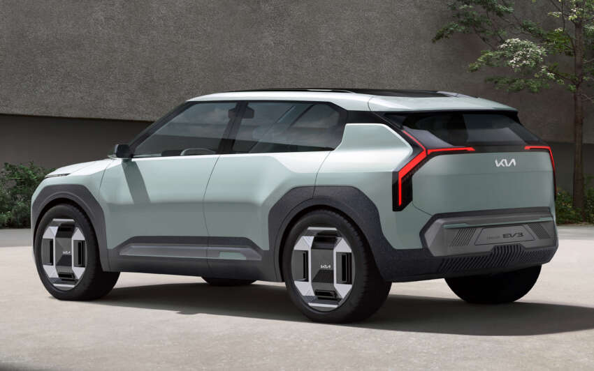 Kia Concept EV3, Concept EV4 unveiled – concepts suggest design direction for future SUV, sedan models 1679910
