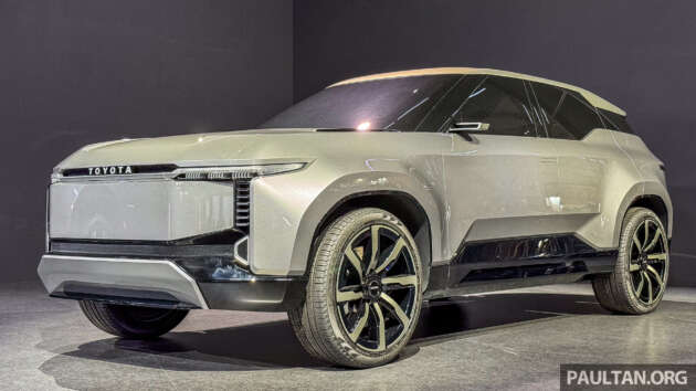 Toyota Land Cruiser Se concept – seven-seat off-road EV SUV with monocoque construction, modern styling