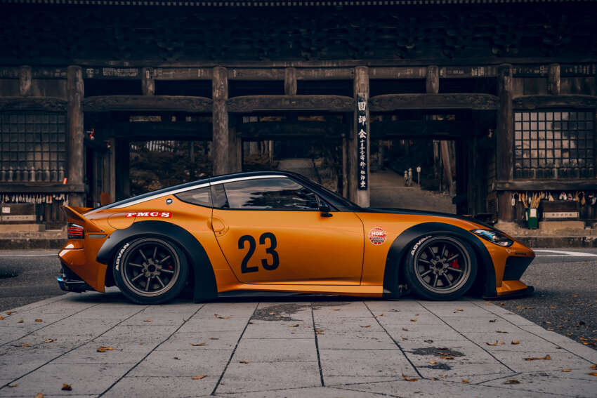 Nissan Fairlady Z RZ34 Liberty Walk – kit badan lebar ala-Fairlady 240ZG, rim ‘pisang’ RS Watanabe R-Type! 1687185