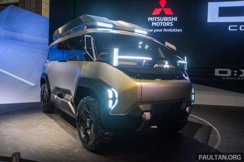 Mitsubishi D:X Concept PHEV previews next-gen Delica off-road MPV with electric 4WD, rotating seats 1686049