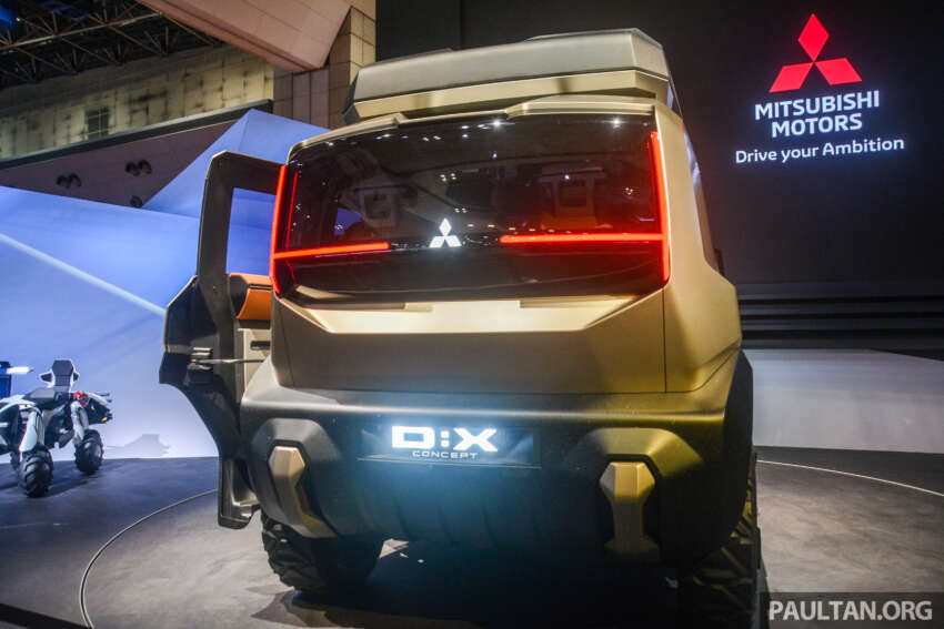 Mitsubishi D:X Concept PHEV previews next-gen Delica off-road MPV with electric 4WD, rotating seats 1686052