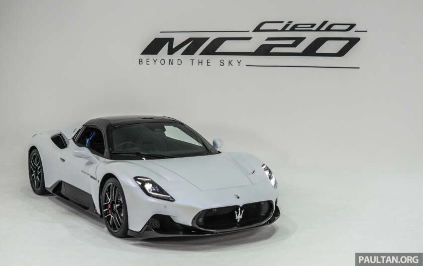 Maserati MC20 Cielo – first unit delivered in Malaysia; 630 PS convertible; fr RM1.228 million before taxes 1687529