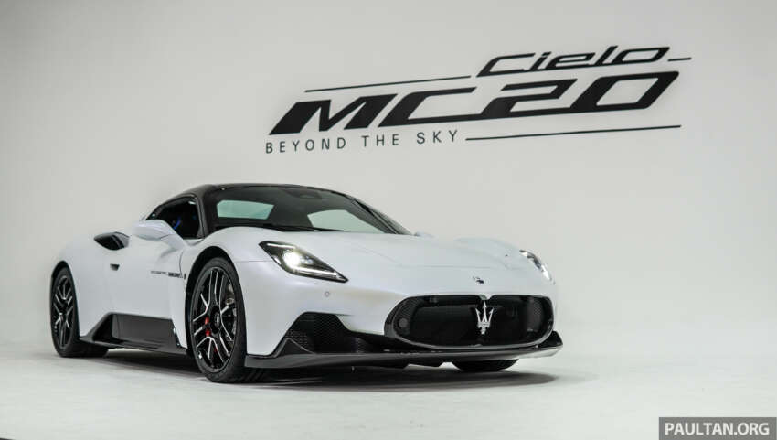 Maserati MC20 Cielo – first unit delivered in Malaysia; 630 PS convertible; fr RM1.228 million before taxes 1687530