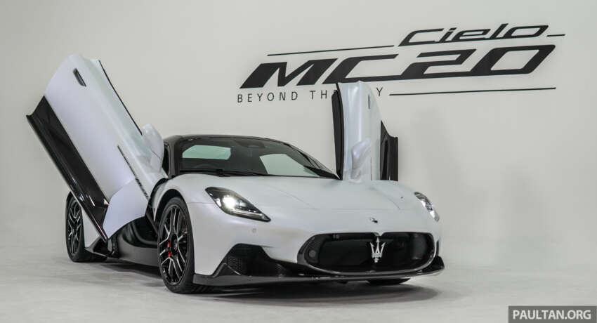 Maserati MC20 Cielo – first unit delivered in Malaysia; 630 PS convertible; fr RM1.228 million before taxes 1687531