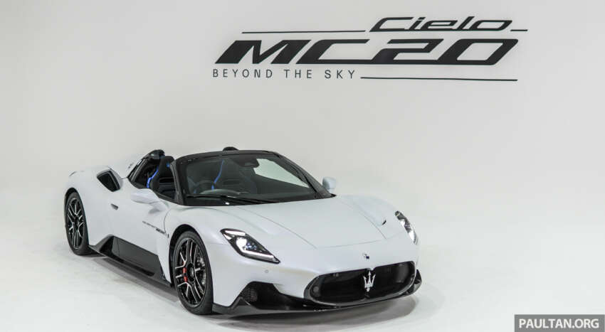 Maserati MC20 Cielo – first unit delivered in Malaysia; 630 PS convertible; fr RM1.228 million before taxes 1687533