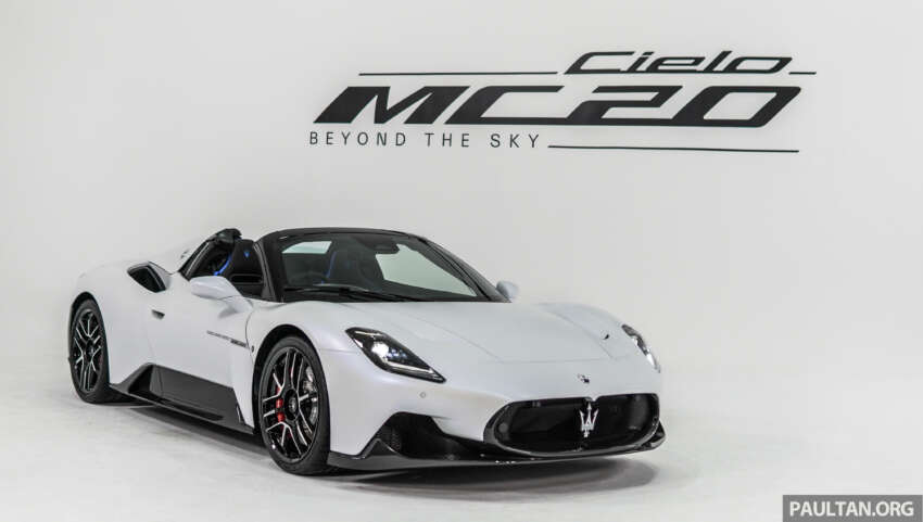 Maserati MC20 Cielo – first unit delivered in Malaysia; 630 PS convertible; fr RM1.228 million before taxes 1687534