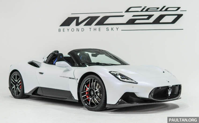 Maserati MC20 Cielo – first unit delivered in Malaysia; 630 PS convertible; fr RM1.228 million before taxes 1687535
