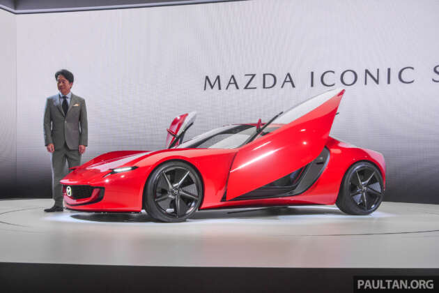 Mazda Iconic SP didedahkan – model konsep RX-7 masa depan; hybrid enjin rotary dan sistem EV!
