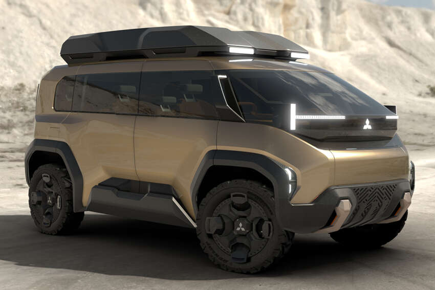 Mitsubishi D:X Concept PHEV previews next-gen Delica off-road MPV with electric 4WD, rotating seats 1685676