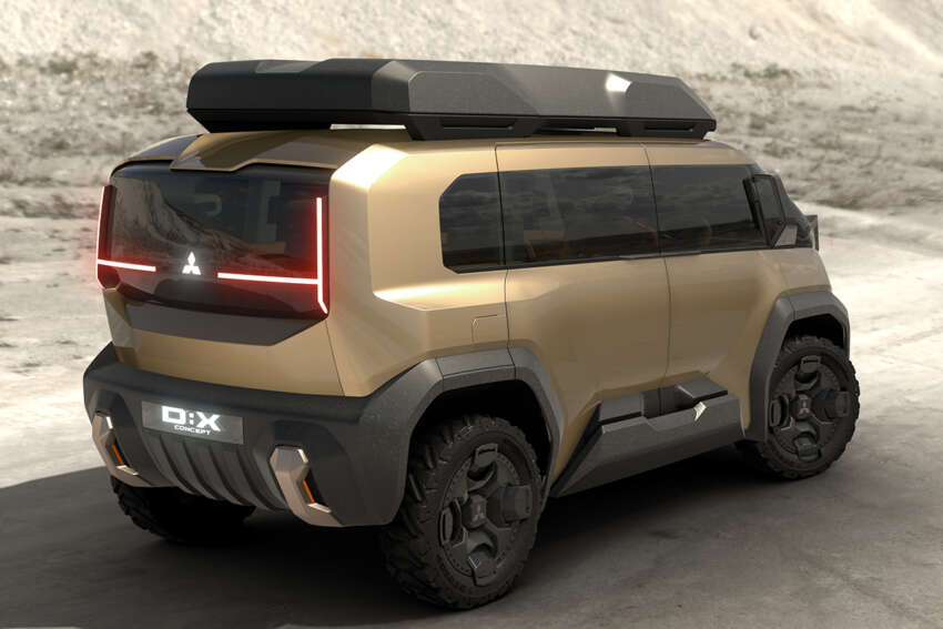 Mitsubishi D:X Concept PHEV previews next-gen Delica off-road MPV with electric 4WD, rotating seats 1685677