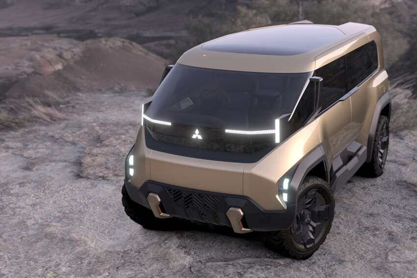Mitsubishi D:X Concept PHEV previews next-gen Delica off-road MPV with electric 4WD, rotating seats 1685687