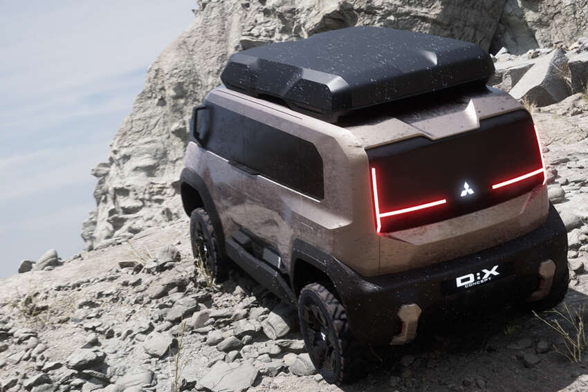 Mitsubishi D:X Concept PHEV previews next-gen Delica off-road MPV with electric 4WD, rotating seats 1685688