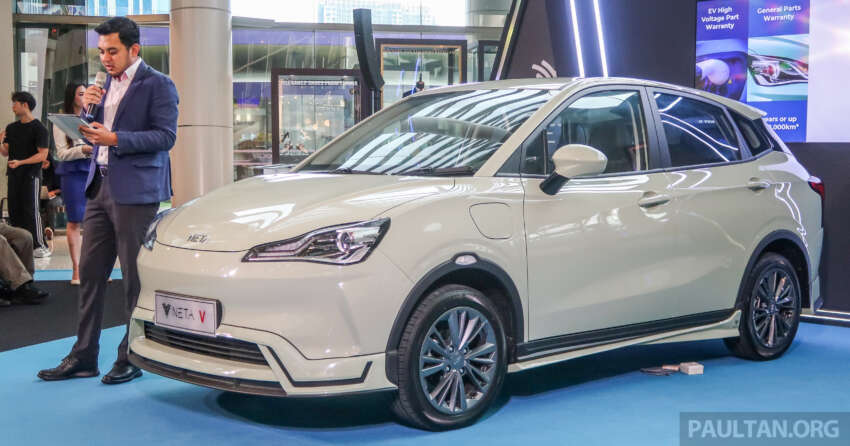 2023 Neta V launched in Malaysia – 95 PS, 160 Nm, 380 km EV range; from RM100k; cheapest EV in Malaysia 1685615