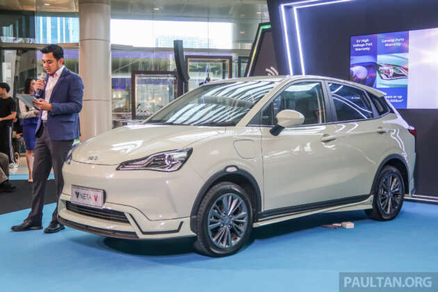 Neta V dilancar untuk pasaran Malaysia – EV 95 PS, jarak gerak 380 km, pilihan dua pakej, RM100,000