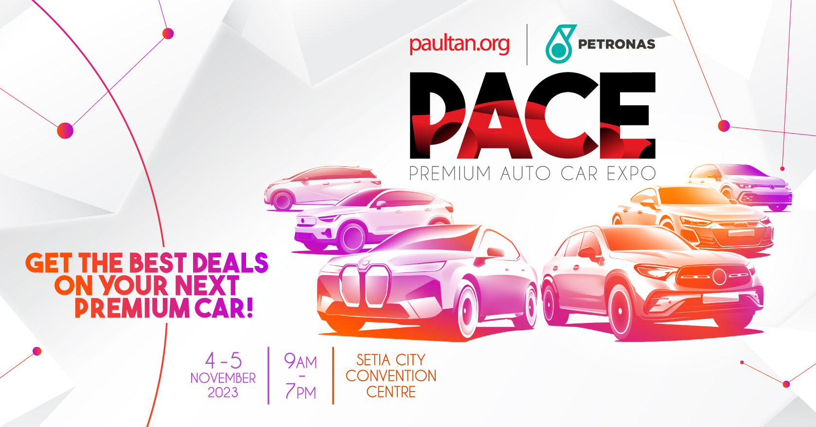 PACE 2023 takes place this November 4-5 – RM2,500 worth of vouchers, great  offers on premium vehicles 