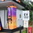 PLUS and Gentari launch modular DC fast charger with battery energy storage at Behrang lay-by northbound
