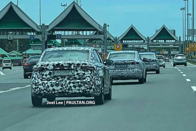Tiga Proton S50 pelbagai spesifikasi dilihat di uji ke Pulau Pinang; bakal dilancar bulan hadapan?