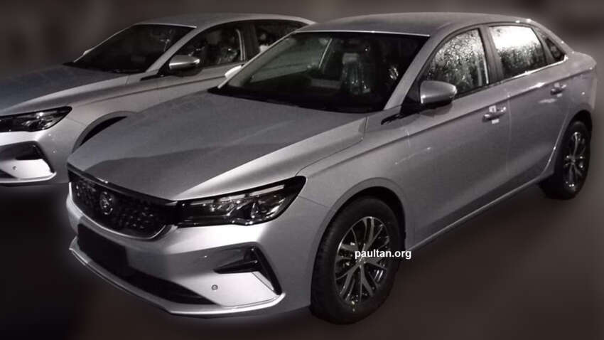 Proton S70 sedan production version seen without camo – no bodykit, but with LED projector headlights 1684037