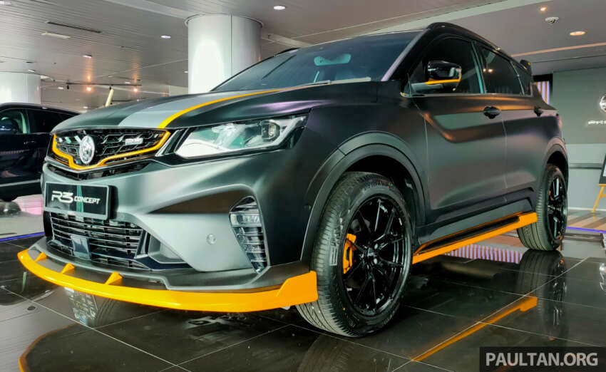 Proton X50 R3 launched in Malaysia – RM125,300; aerokit, lighter wheels; satin black wrap; only 200 units 1687282