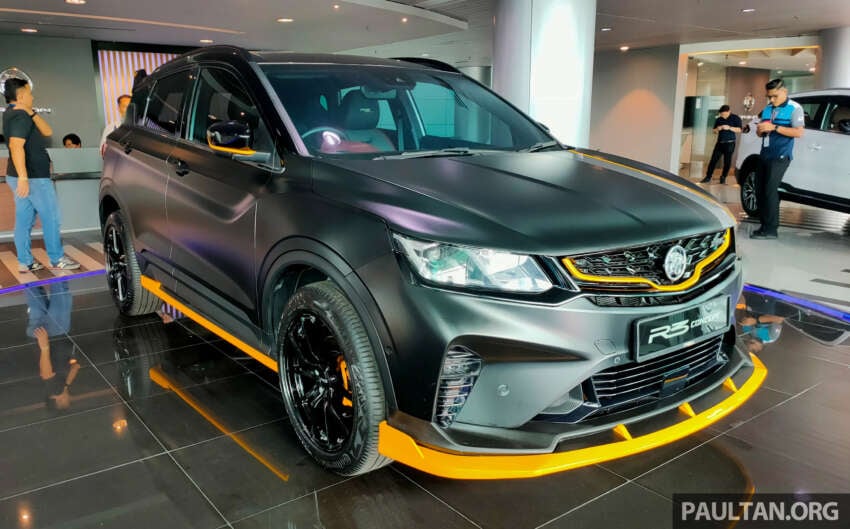 Proton X50 R3 launched in Malaysia – RM125,300; aerokit, lighter wheels; satin black wrap; only 200 units 1687284