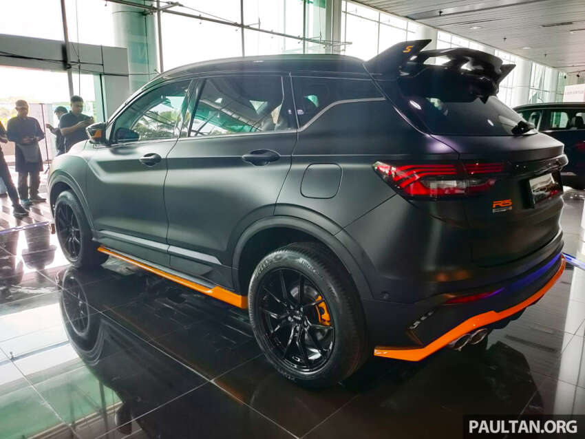 Proton X50 R3 launched in Malaysia – RM125,300; aerokit, lighter wheels; satin black wrap; only 200 units 1687286