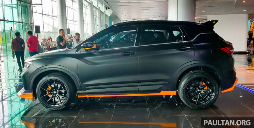 Proton X50 R3 launched in Malaysia – RM125,300; aerokit, lighter wheels; satin black wrap; only 200 units 1687288