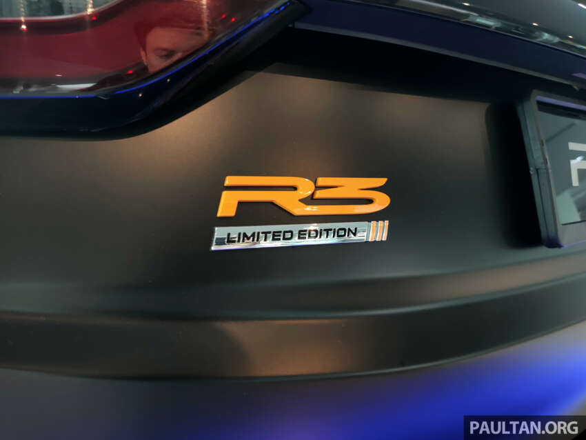 Proton X50 R3 – harga diumum RM125,300, rim 18-inci ringan, kit aero R3, warna Satin Black, hanya 200-unit 1687266