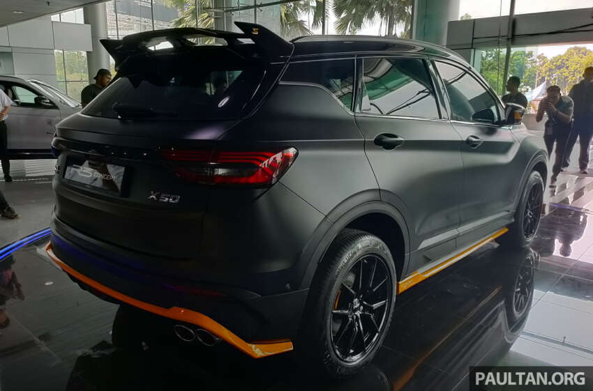 Proton X50 R3 – harga diumum RM125,300, rim 18-inci ringan, kit aero R3, warna Satin Black, hanya 200-unit 1687269