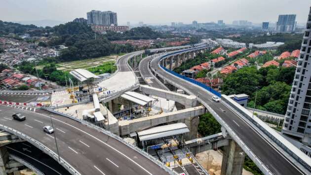 SUKE Alam Damai elevated interchange opening midnight today, direct access from Jalan Alam Damai