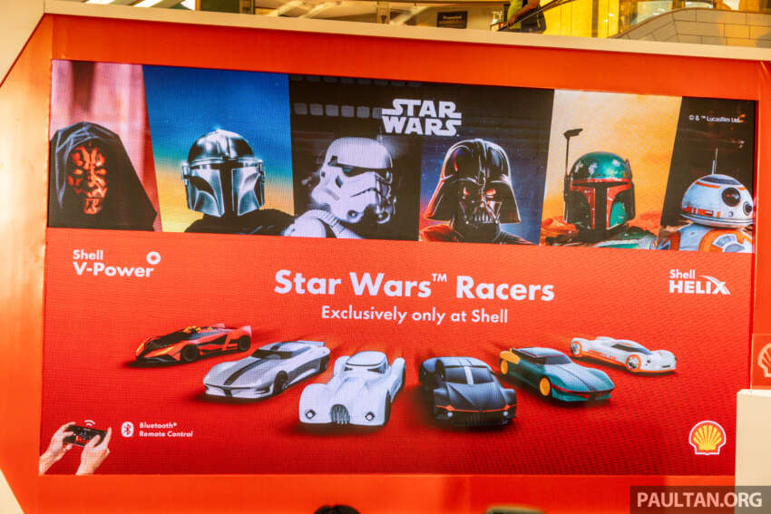 Shell Malaysia launches Star Wars Racers Collection remote-control cars – 6 designs, RM49.90 from today 1675491