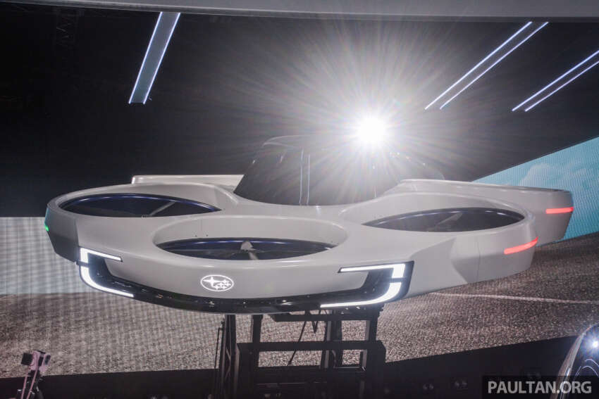 Subaru Sport Mobility Concept tampil sebagai EV sport boleh offroad, dipamer bersama drone besar 1686159