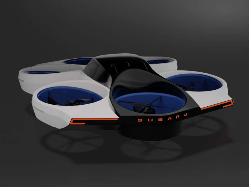 Subaru Sport Mobility Concept debuts as sporty EV off-roader alongside Air Mobility Concept flying car 1685926