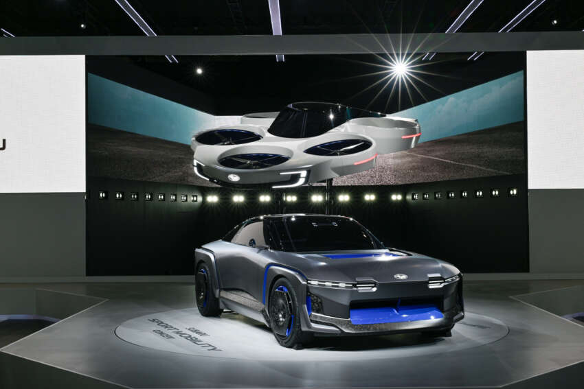 Subaru Sport Mobility Concept debuts as sporty EV off-roader alongside Air Mobility Concept flying car 1685794