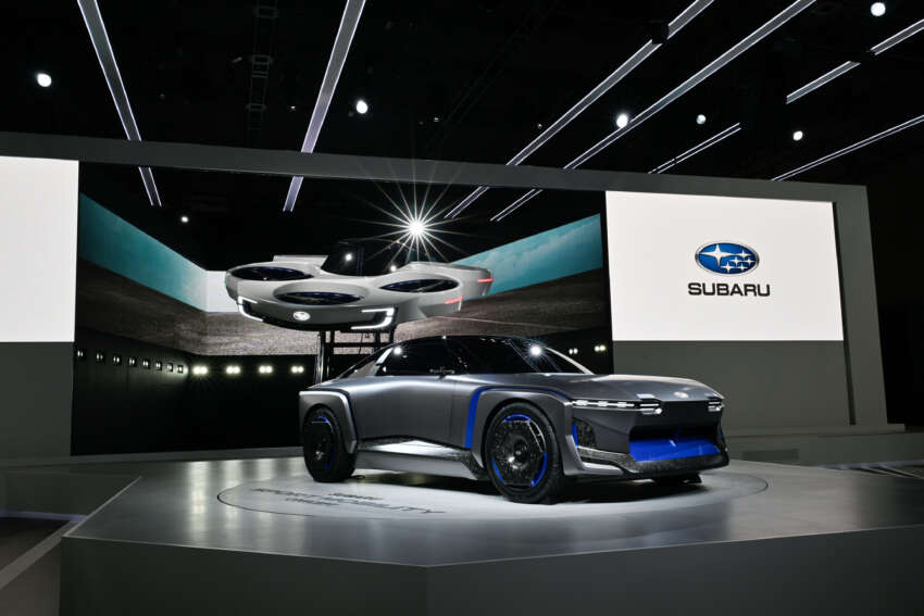 Subaru Sport Mobility Concept debuts as sporty EV off-roader alongside Air Mobility Concept flying car 1685796