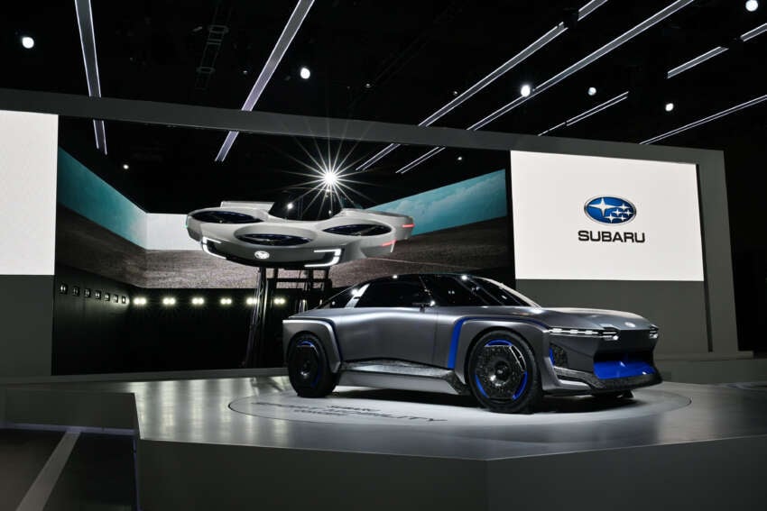 Subaru Sport Mobility Concept debuts as sporty EV off-roader alongside Air Mobility Concept flying car 1685797
