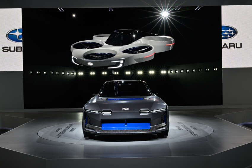 Subaru Sport Mobility Concept debuts as sporty EV off-roader alongside Air Mobility Concept flying car 1685789