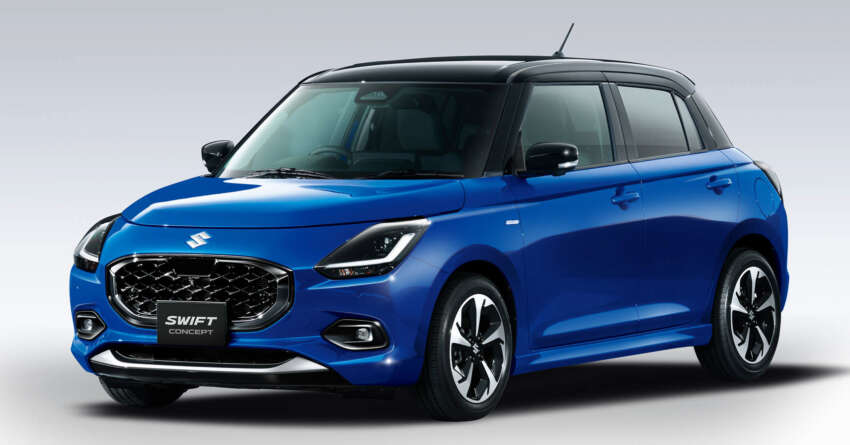 Suzuki Swift Concept 2024 didedah – rekaan seluruh bahagian dirombak, muka hadapan nampak pelik? 1674392